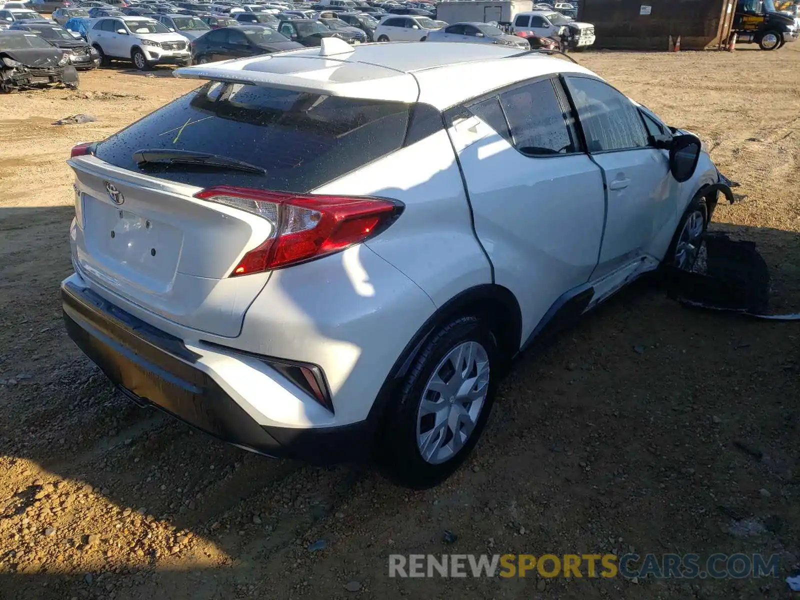 4 Photograph of a damaged car NMTKHMBXXKR083034 TOYOTA C-HR 2019