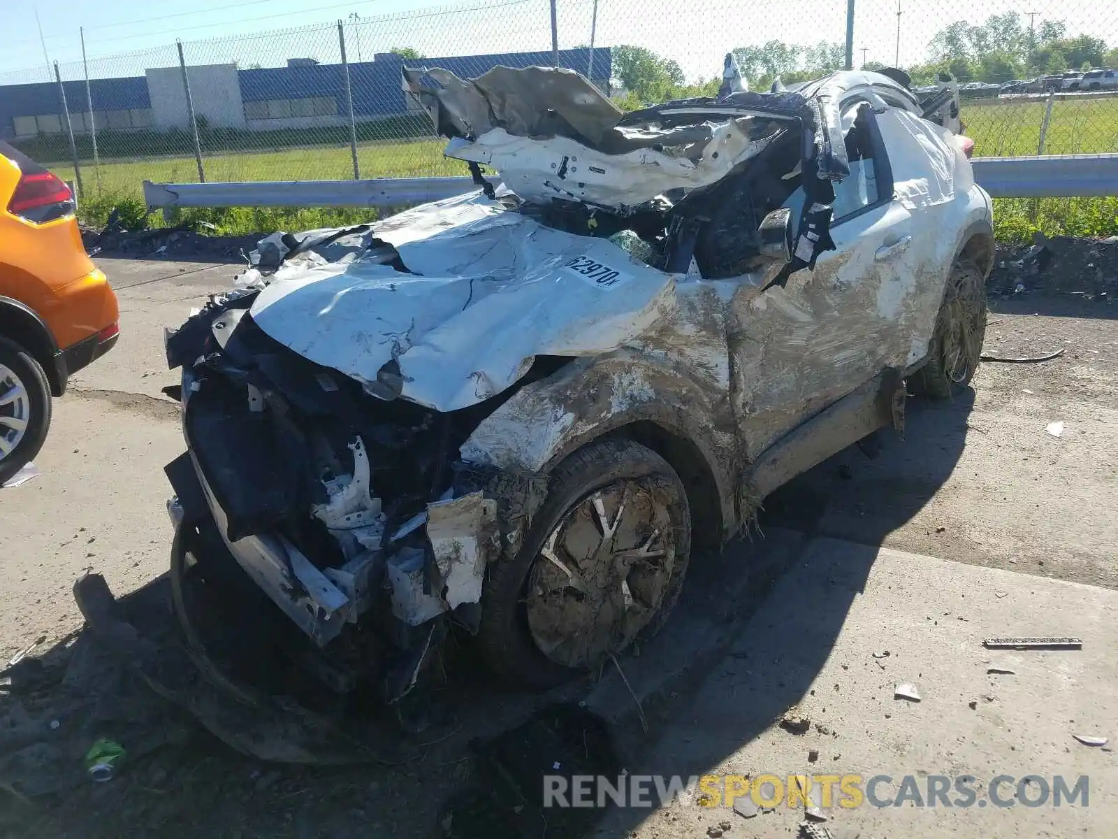 2 Photograph of a damaged car NMTKHMBXXKR083308 TOYOTA C-HR 2019