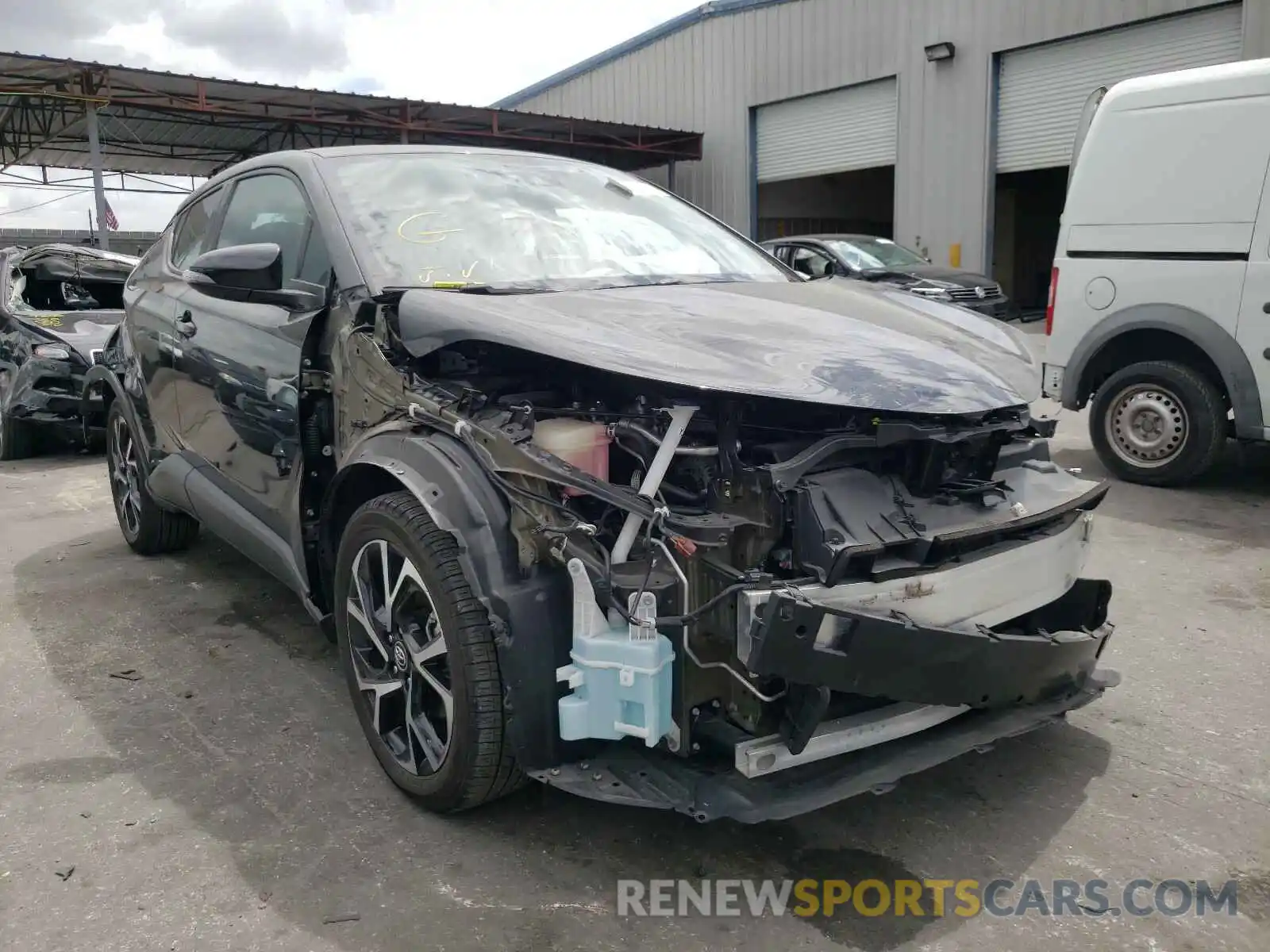 1 Photograph of a damaged car NMTKHMBXXKR083406 TOYOTA C-HR 2019