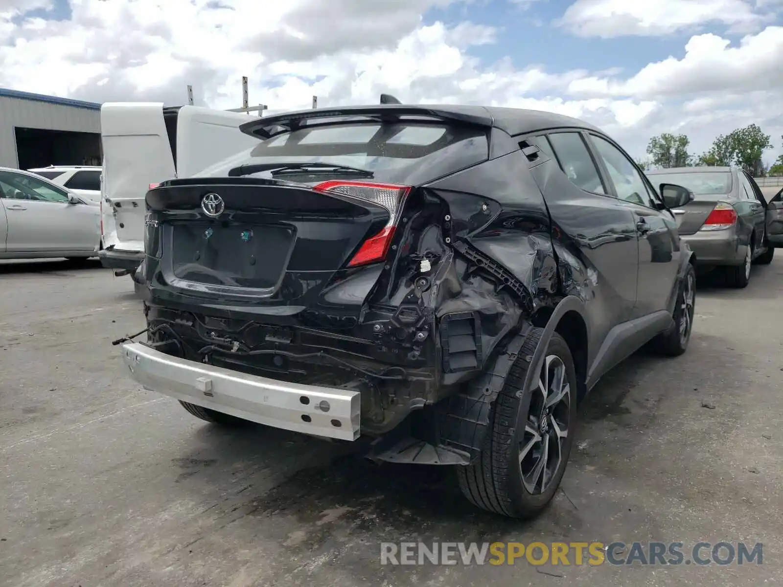 4 Photograph of a damaged car NMTKHMBXXKR083406 TOYOTA C-HR 2019