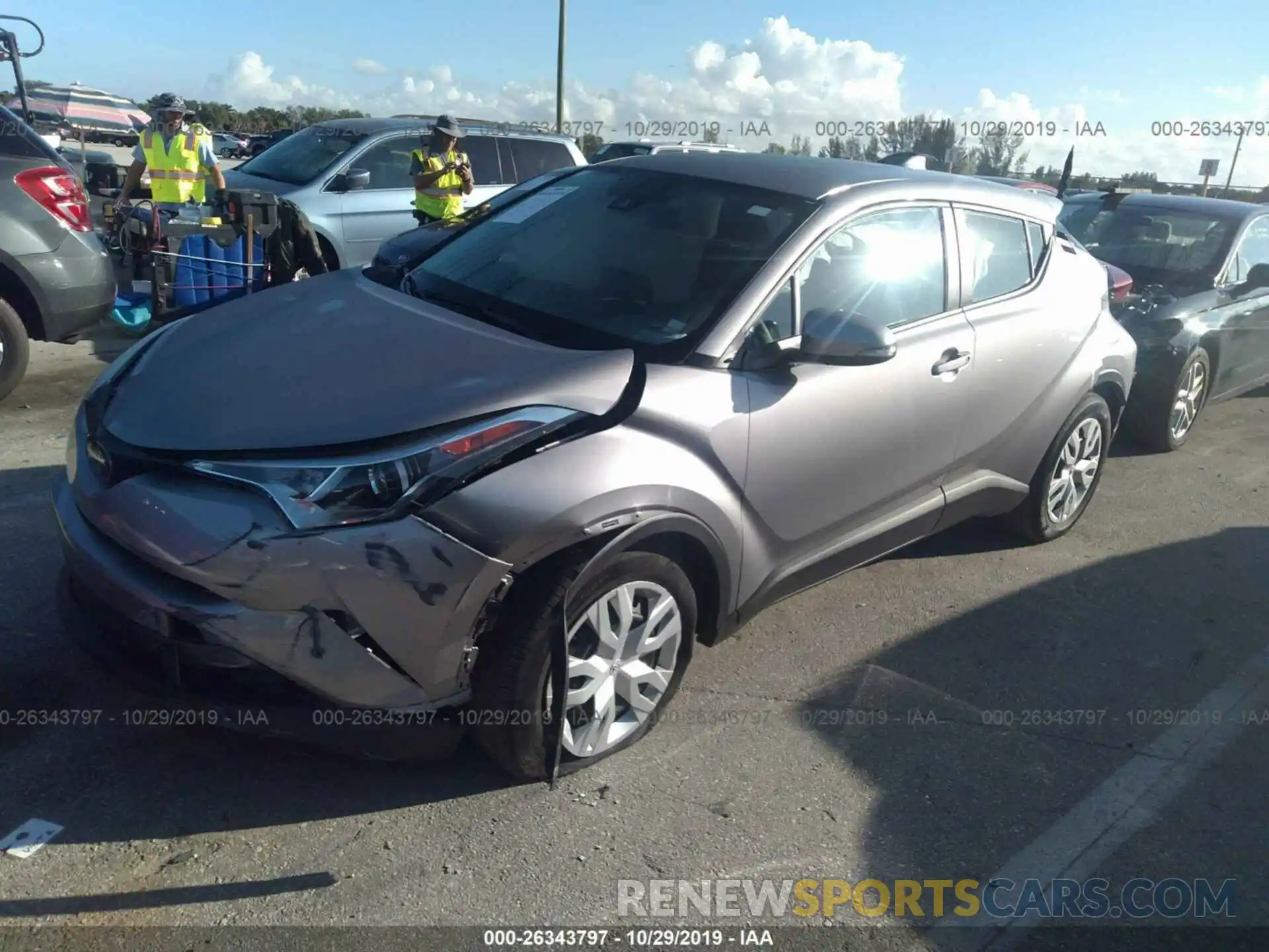 2 Photograph of a damaged car NMTKHMBXXKR084121 TOYOTA C-HR 2019