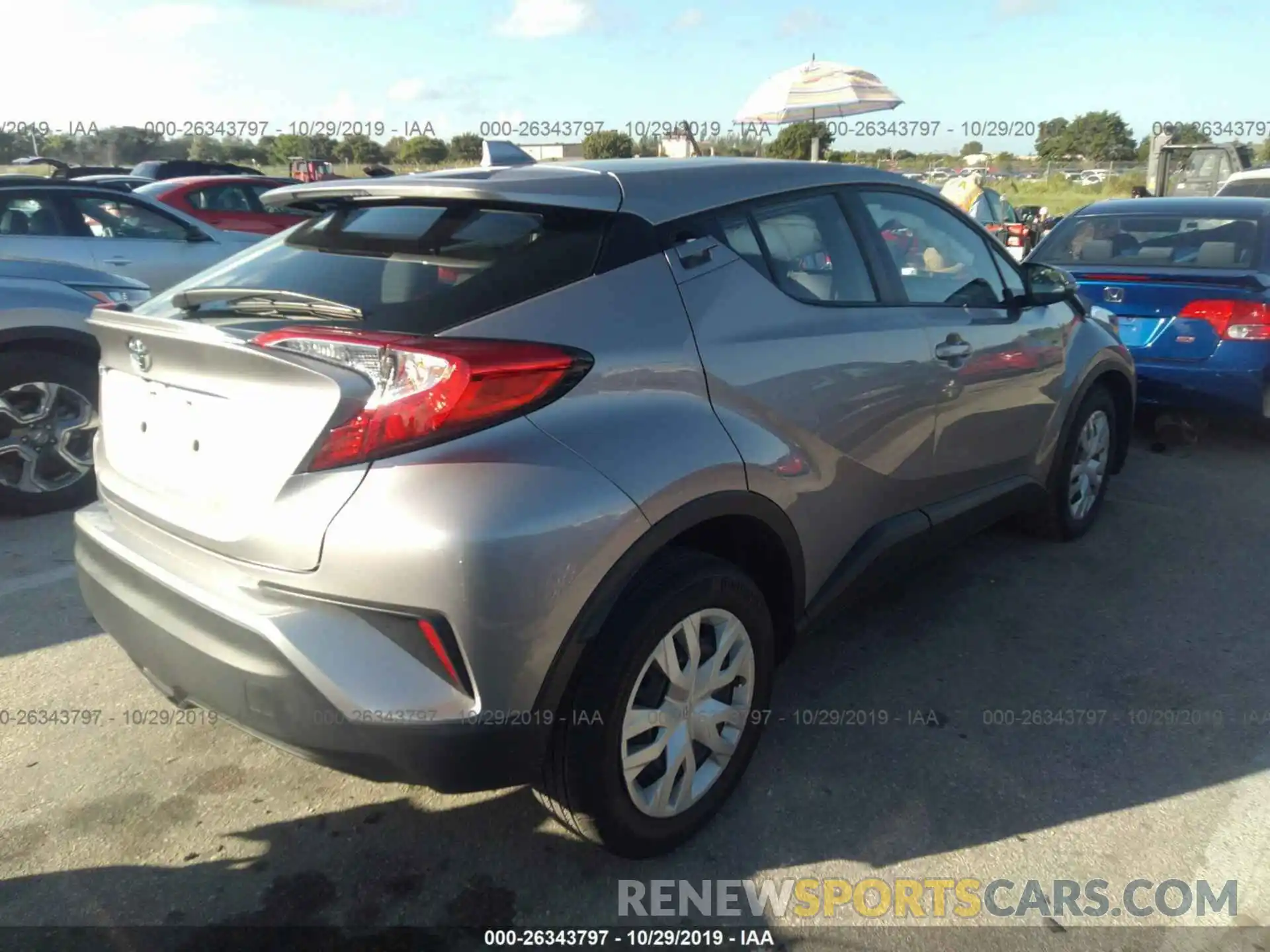 4 Photograph of a damaged car NMTKHMBXXKR084121 TOYOTA C-HR 2019