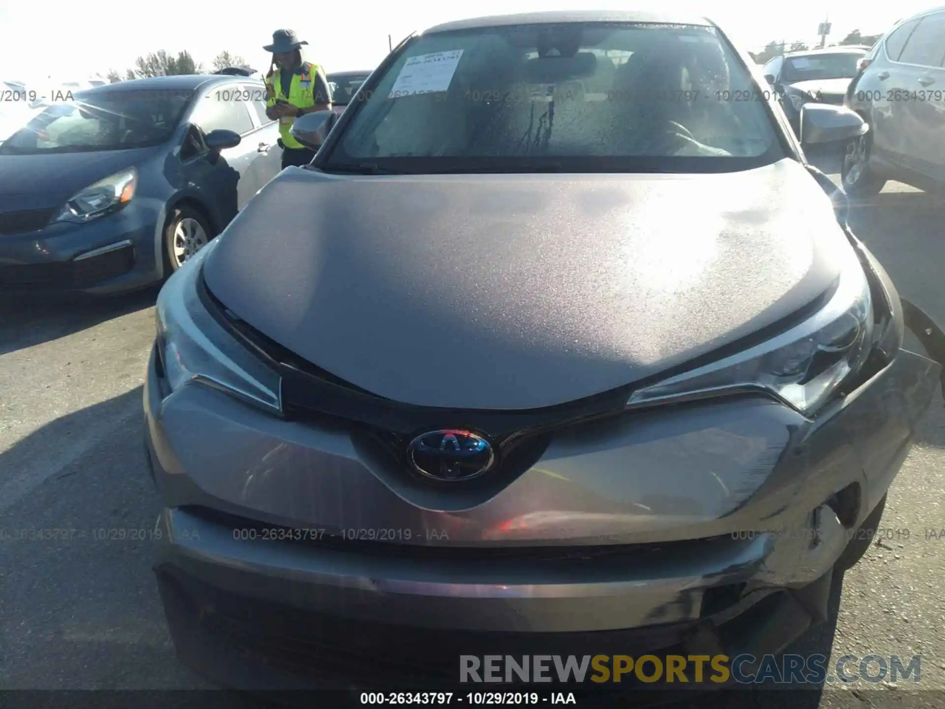 6 Photograph of a damaged car NMTKHMBXXKR084121 TOYOTA C-HR 2019