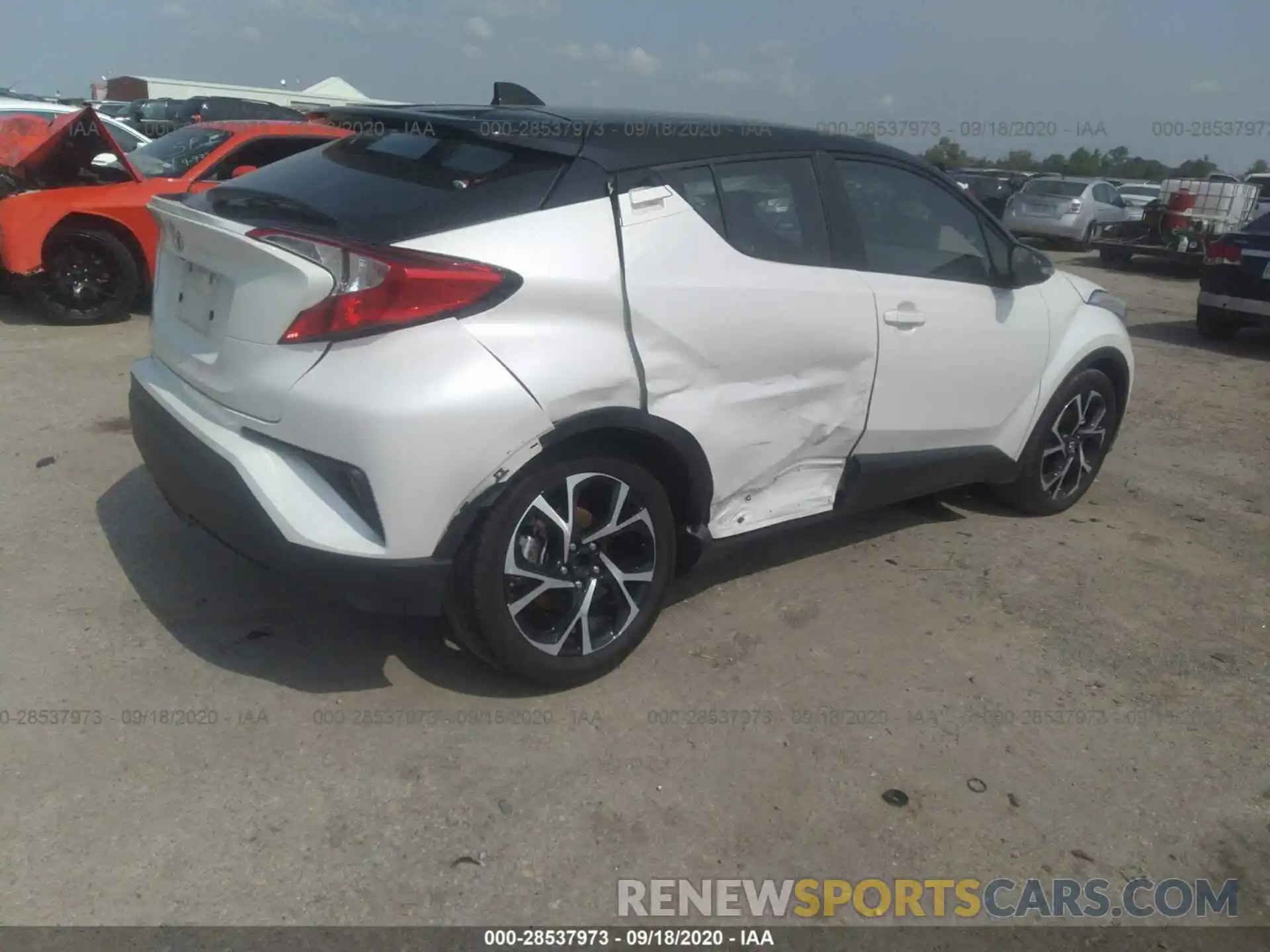 4 Photograph of a damaged car NMTKHMBXXKR085298 TOYOTA C-HR 2019