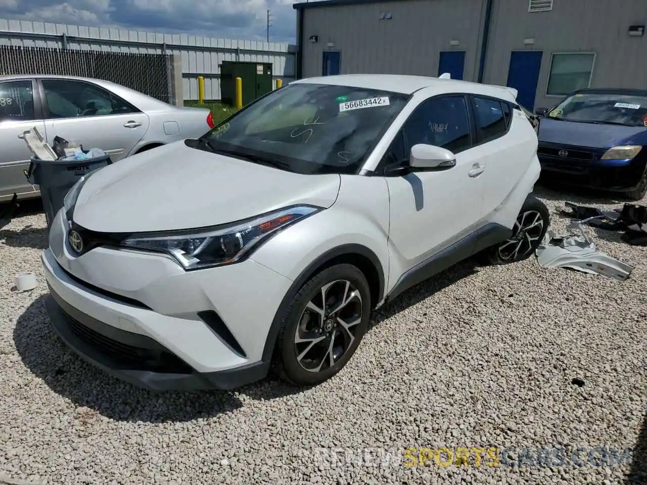 2 Фотография поврежденного автомобиля NMTKHMBXXKR085964 TOYOTA C-HR 2019