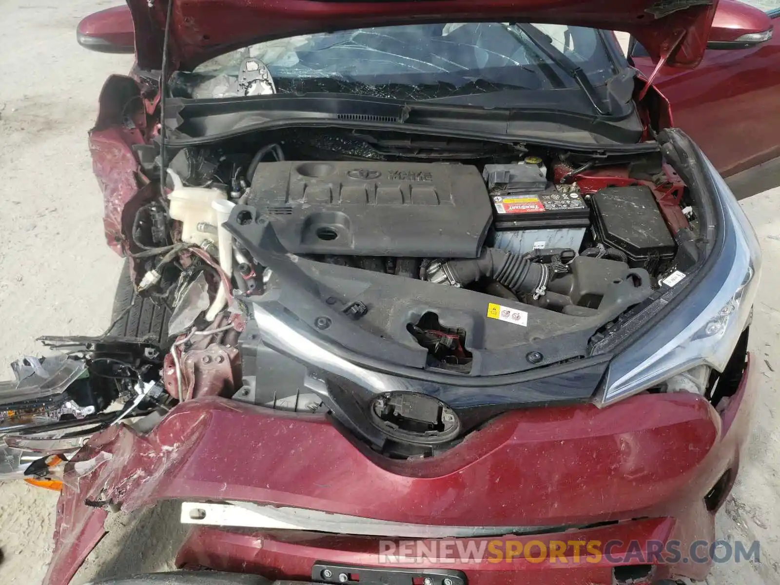 7 Photograph of a damaged car NMTKHMBXXKR086015 TOYOTA C-HR 2019