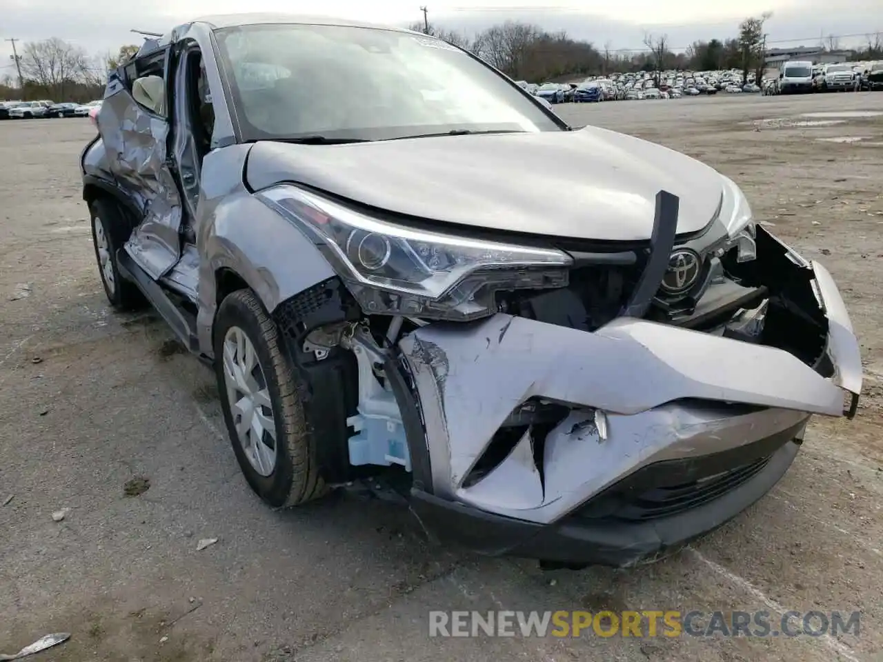 1 Photograph of a damaged car NMTKHMBXXKR086077 TOYOTA C-HR 2019