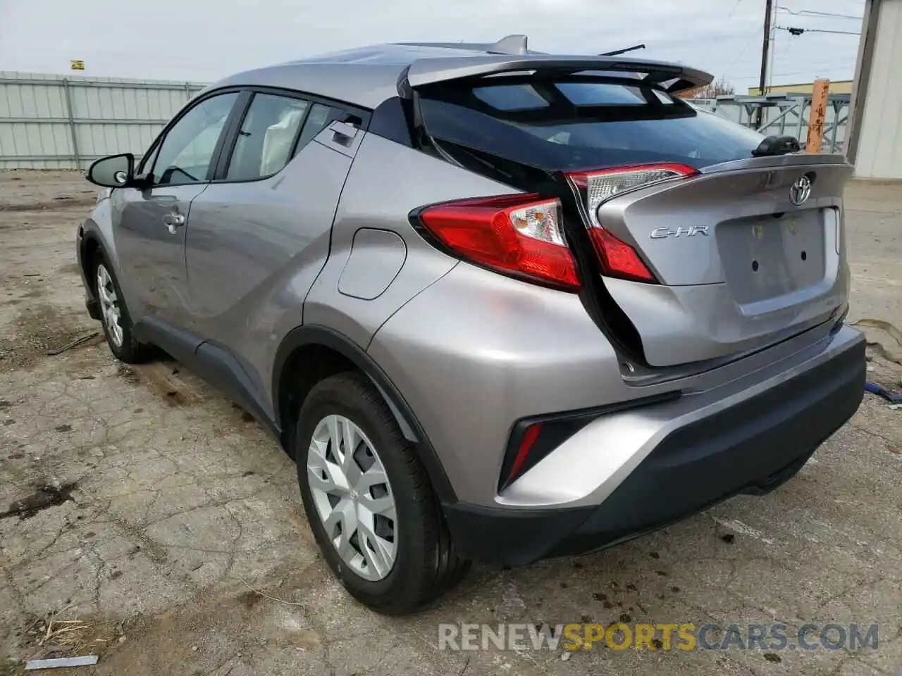 3 Photograph of a damaged car NMTKHMBXXKR086077 TOYOTA C-HR 2019