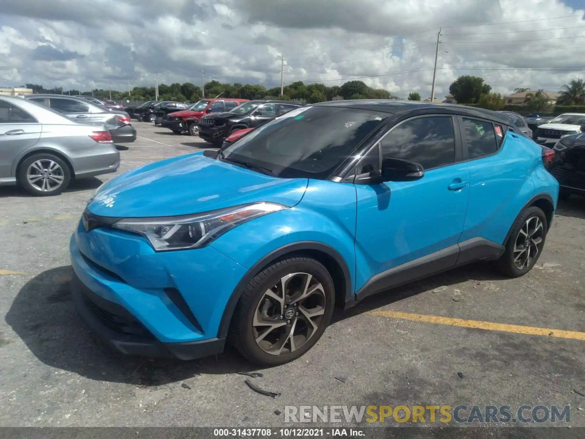 2 Photograph of a damaged car NMTKHMBXXKR086886 TOYOTA C-HR 2019