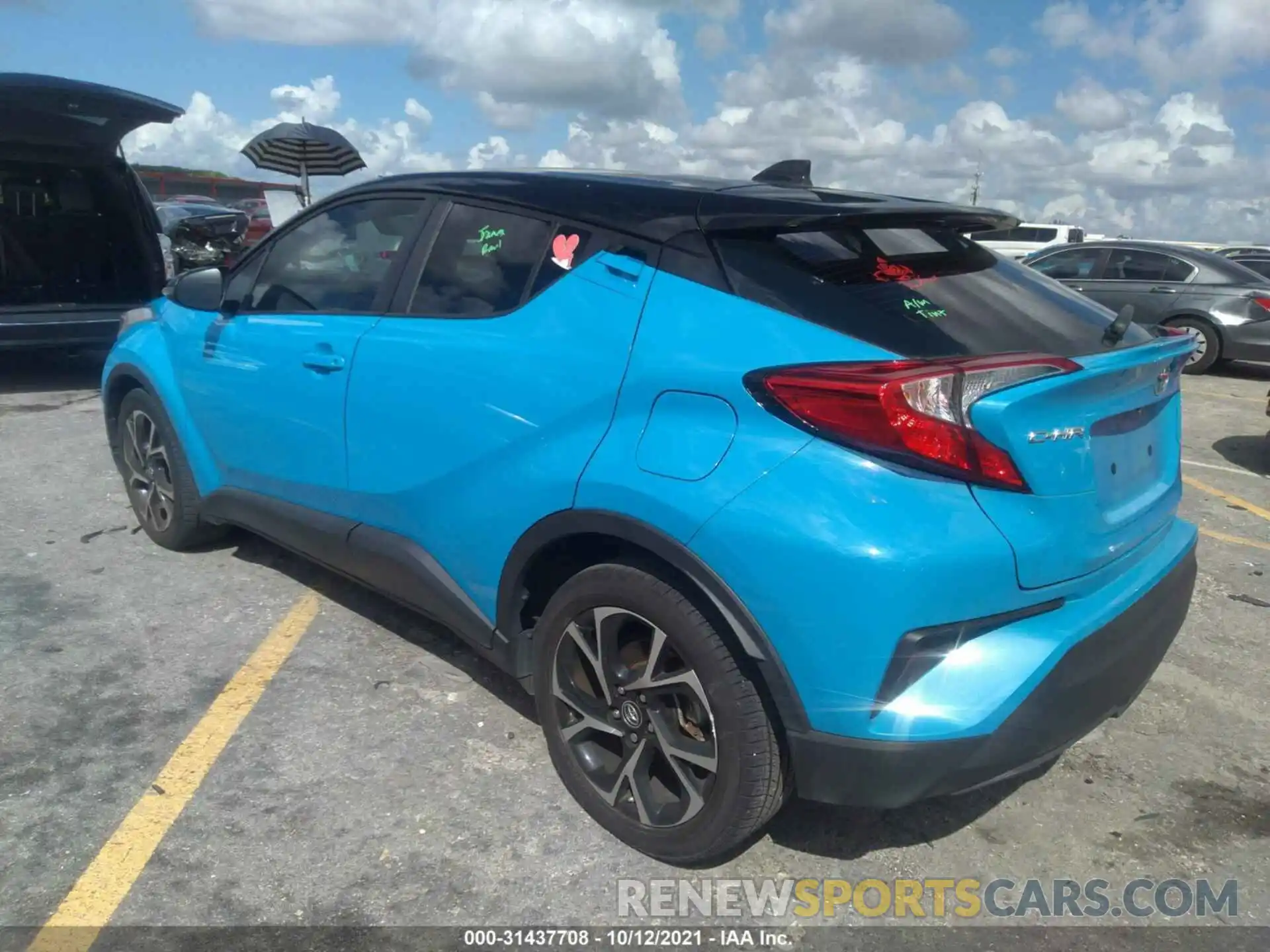 3 Photograph of a damaged car NMTKHMBXXKR086886 TOYOTA C-HR 2019