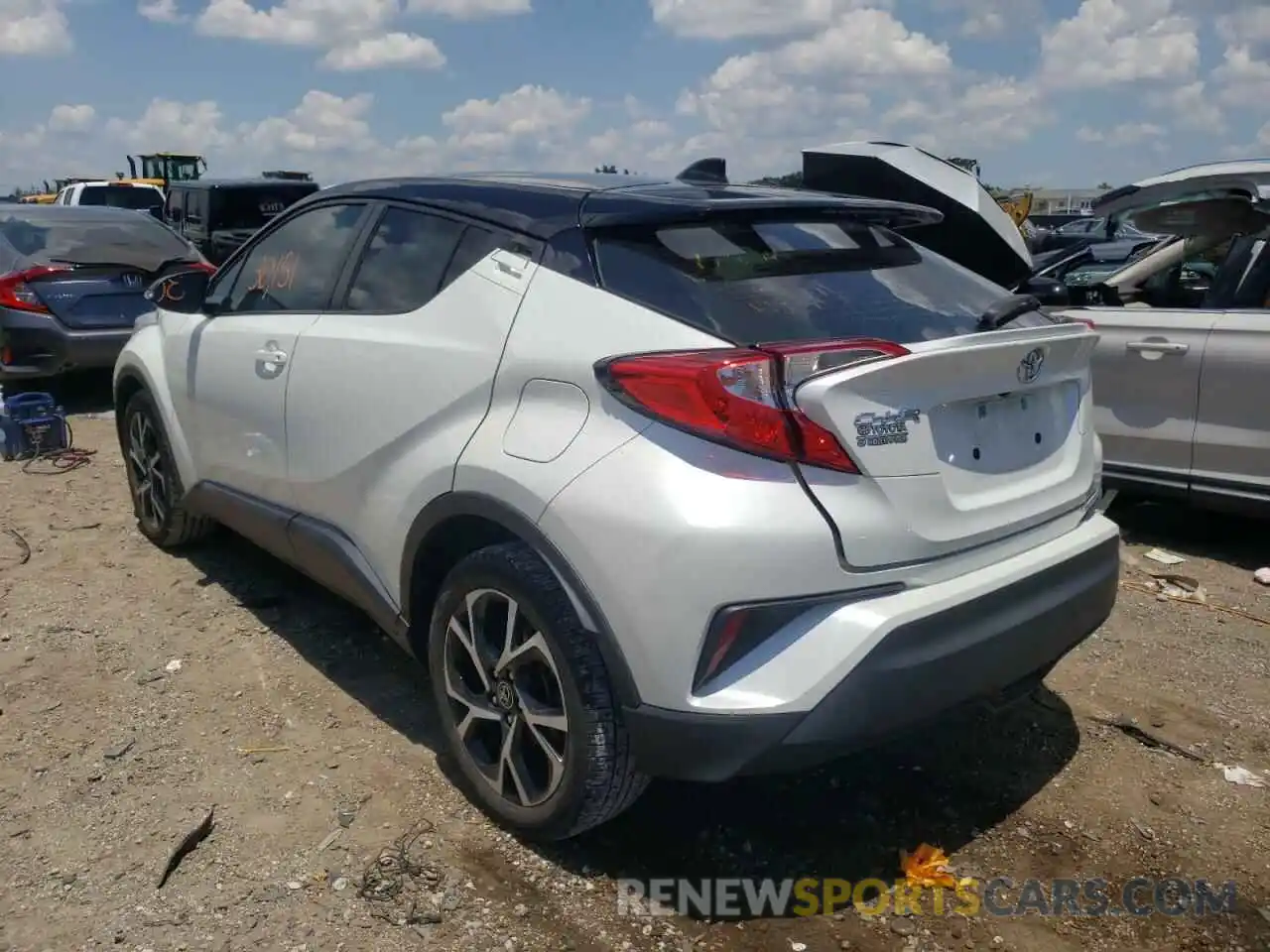 3 Photograph of a damaged car NMTKHMBXXKR087018 TOYOTA C-HR 2019