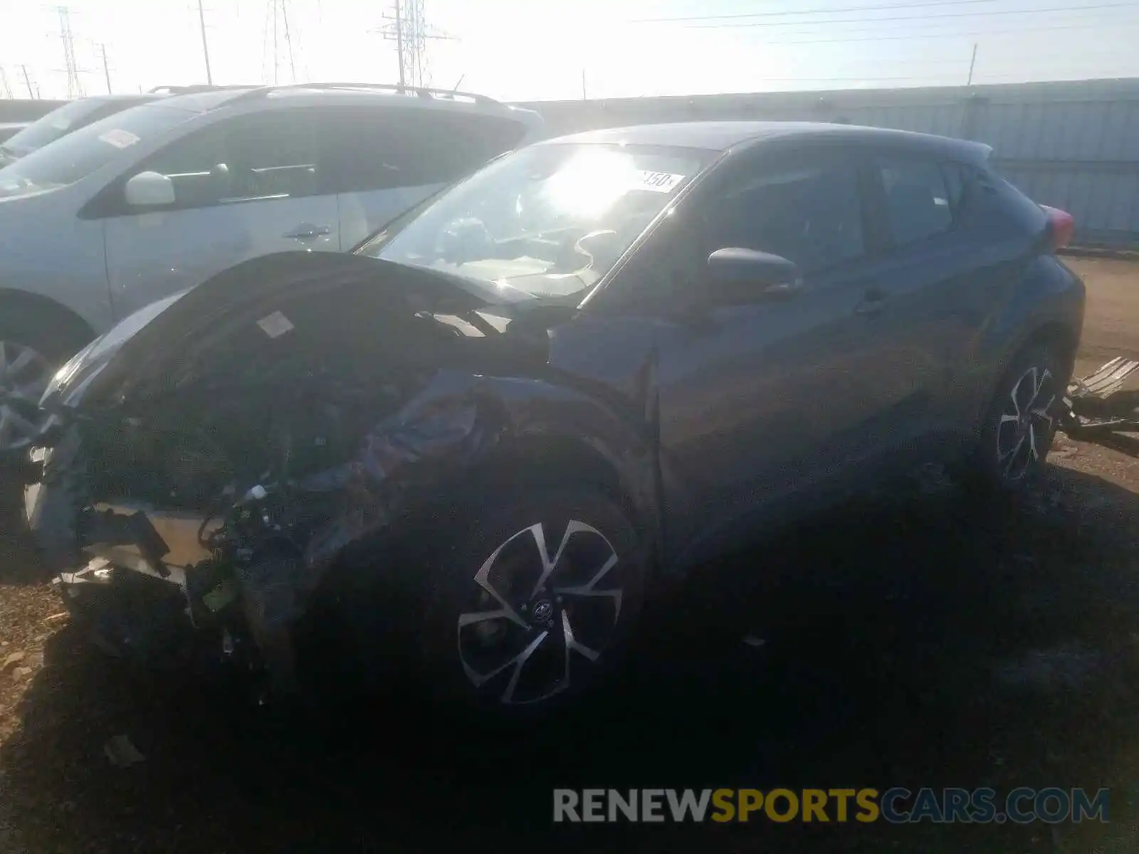 2 Photograph of a damaged car NMTKHMBXXKR087293 TOYOTA C-HR 2019