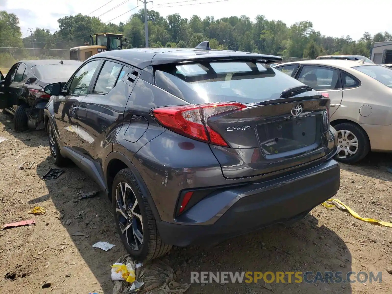 3 Photograph of a damaged car NMTKHMBXXKR087360 TOYOTA C-HR 2019