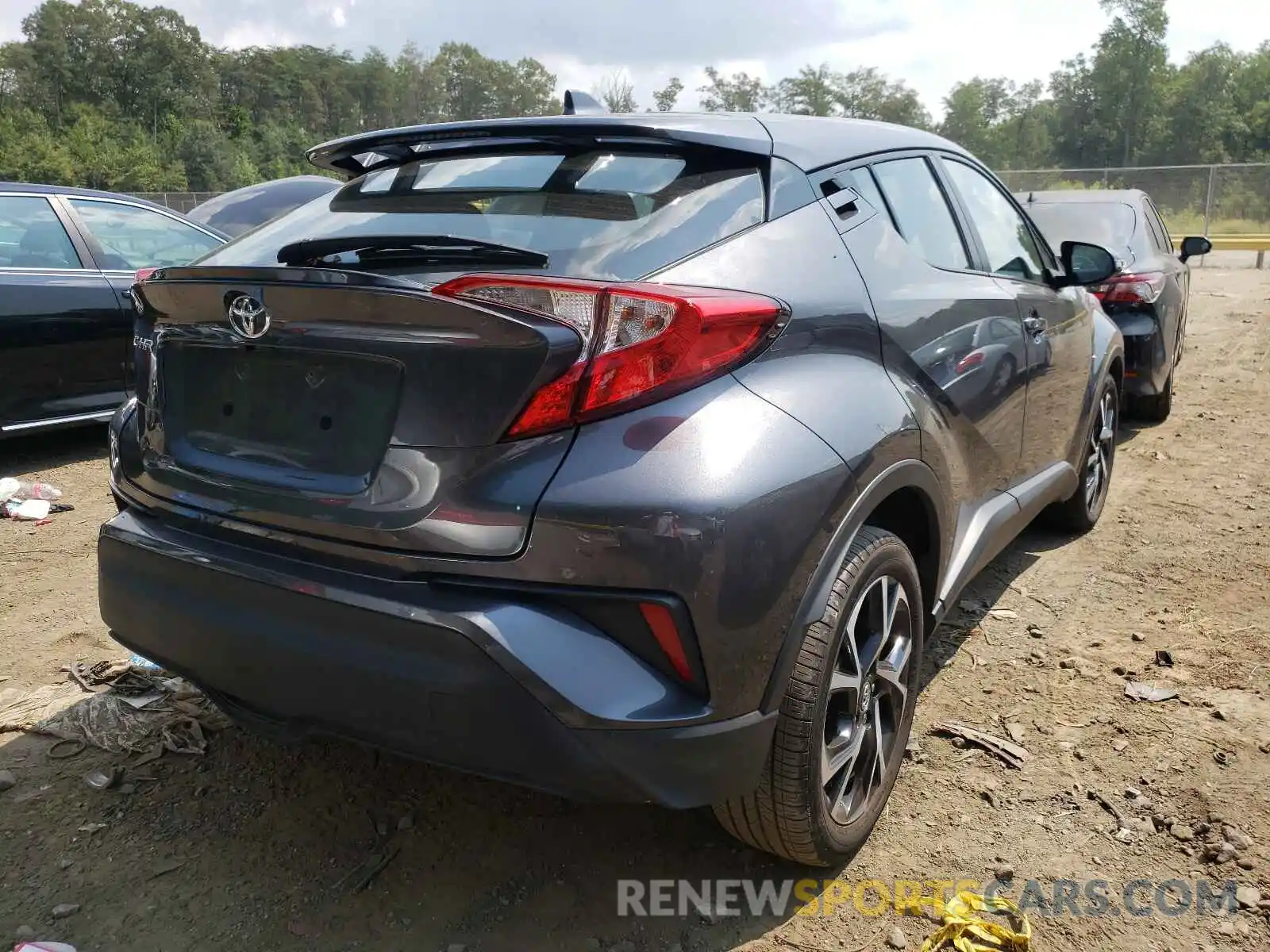 4 Photograph of a damaged car NMTKHMBXXKR087360 TOYOTA C-HR 2019