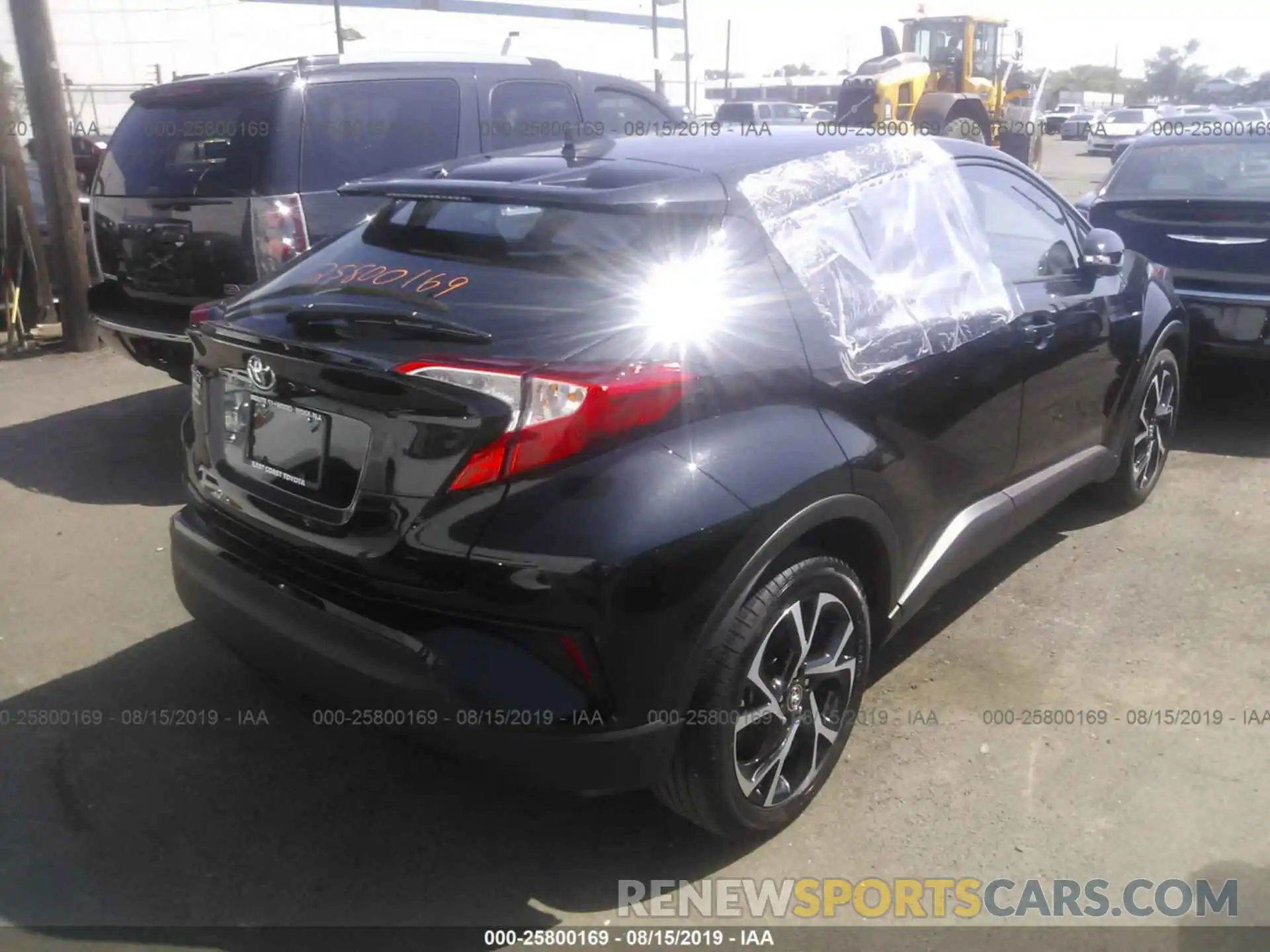 4 Photograph of a damaged car NMTKHMBXXKR087570 TOYOTA C-HR 2019