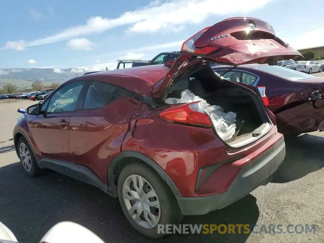 2 Photograph of a damaged car NMTKHMBXXKR087729 TOYOTA C-HR 2019