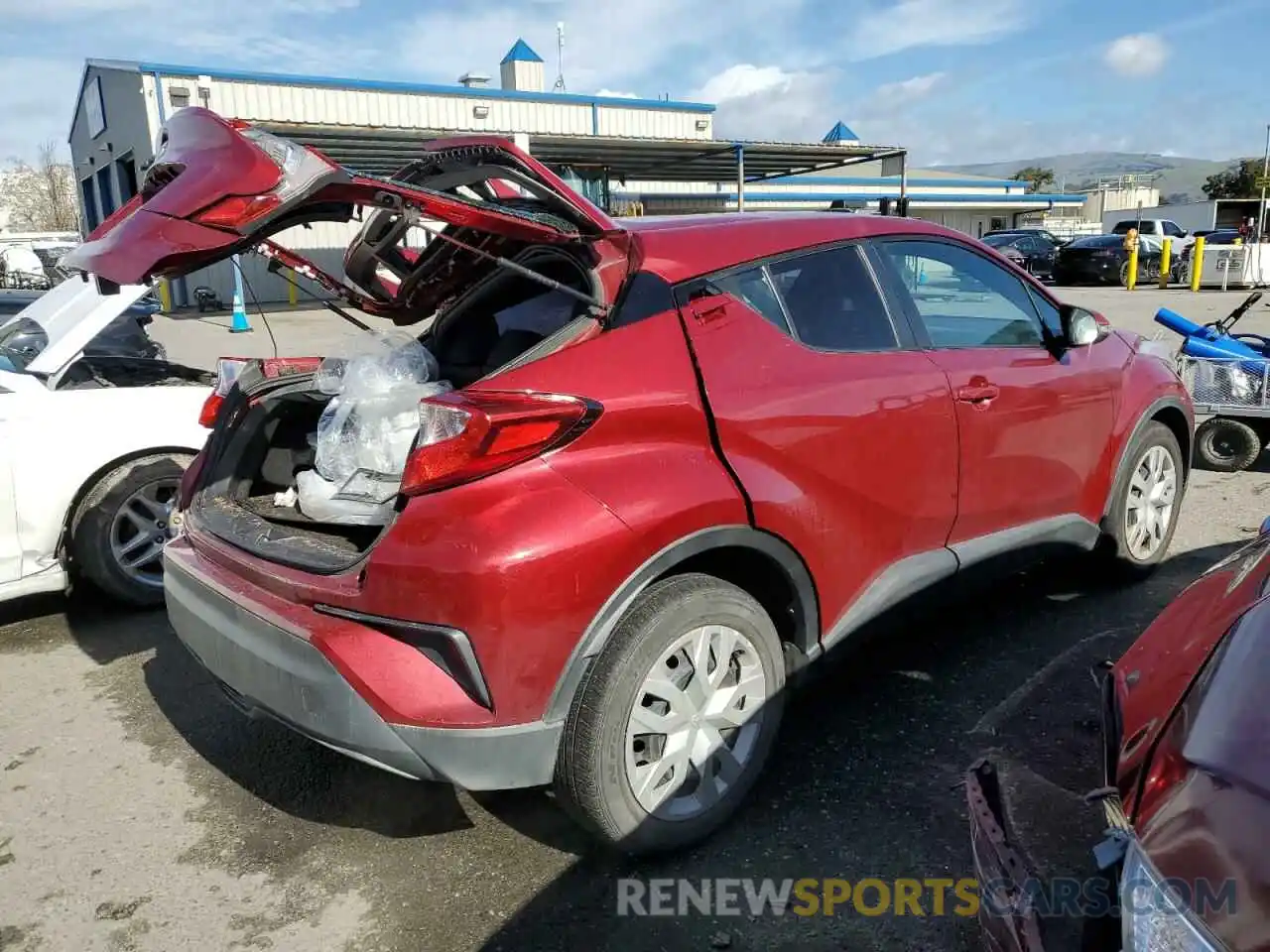 3 Photograph of a damaged car NMTKHMBXXKR087729 TOYOTA C-HR 2019