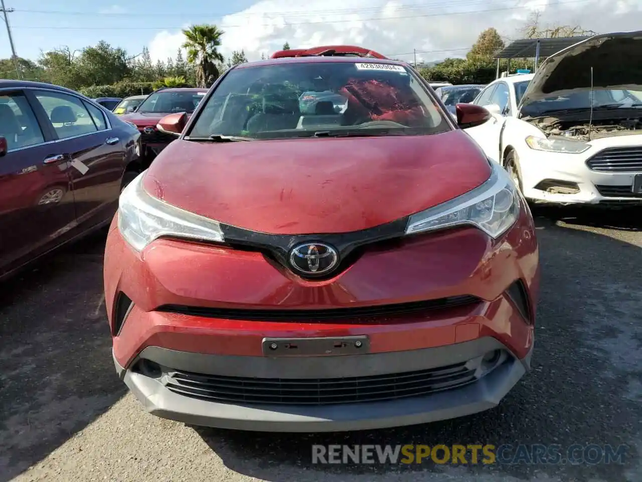 5 Photograph of a damaged car NMTKHMBXXKR087729 TOYOTA C-HR 2019