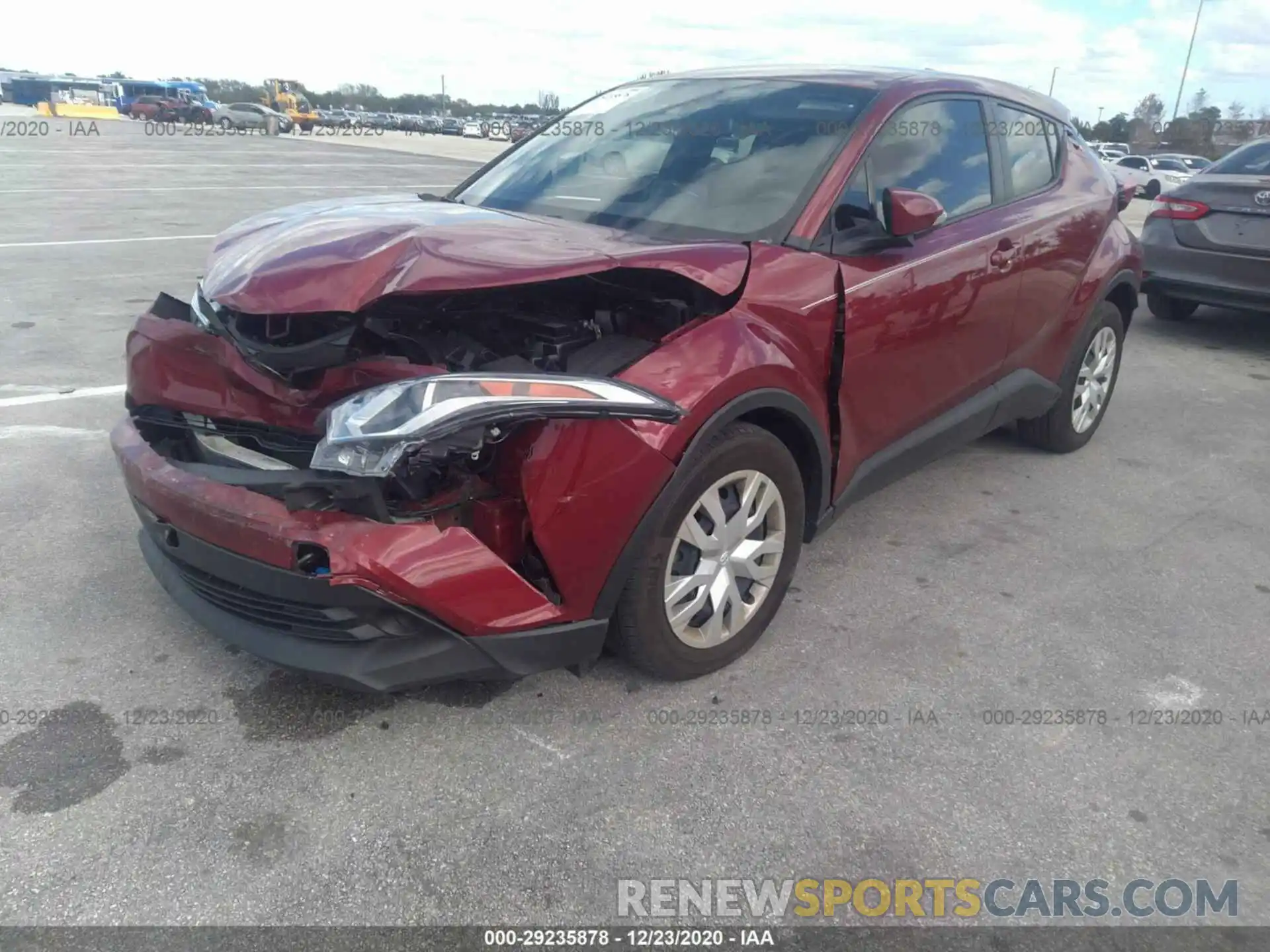 2 Photograph of a damaged car NMTKHMBXXKR087732 TOYOTA C-HR 2019