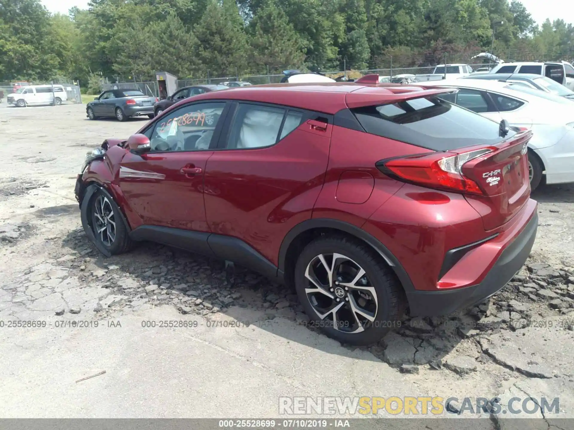 3 Photograph of a damaged car NMTKHMBXXKR088136 TOYOTA C-HR 2019