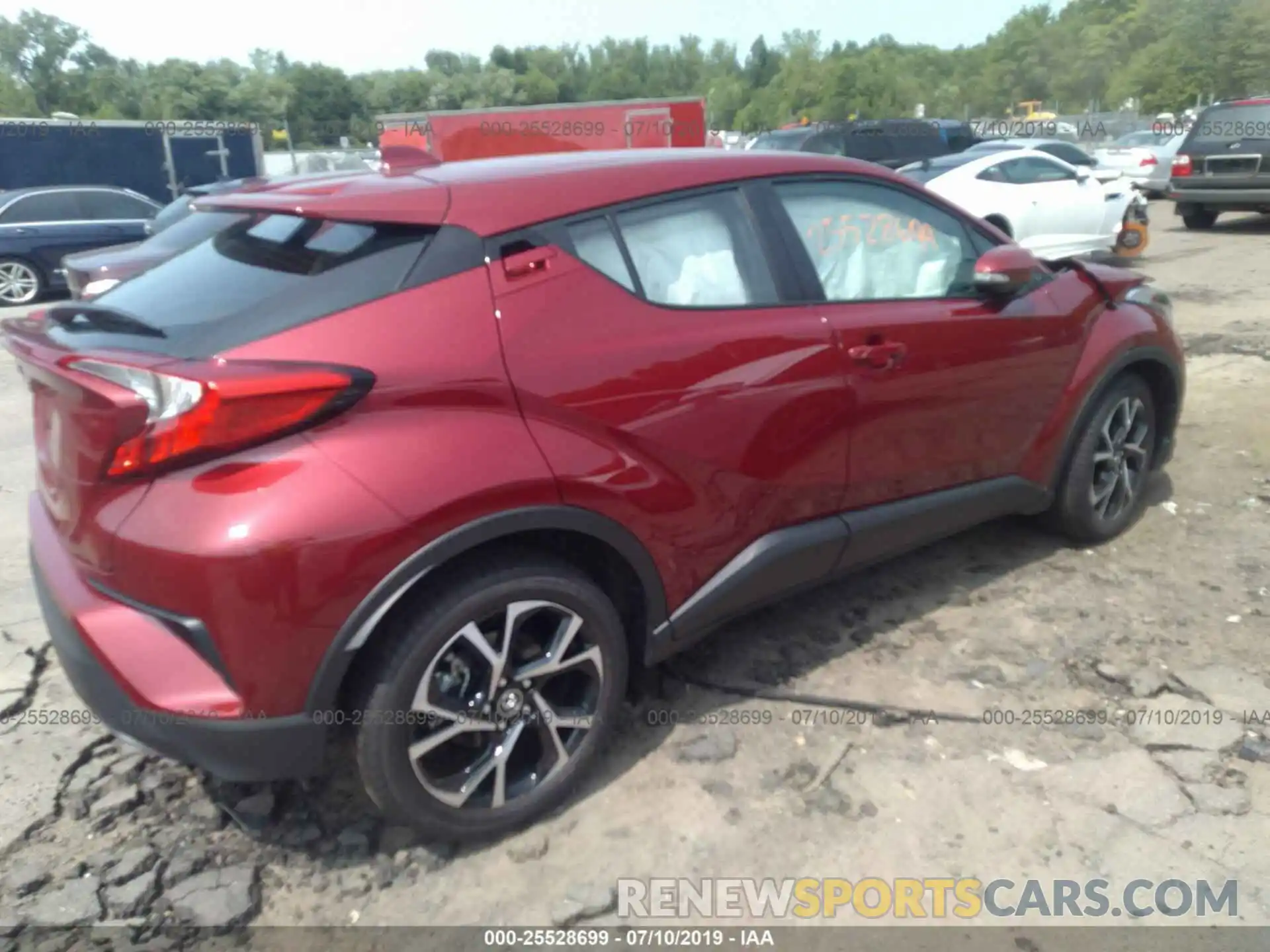 4 Photograph of a damaged car NMTKHMBXXKR088136 TOYOTA C-HR 2019