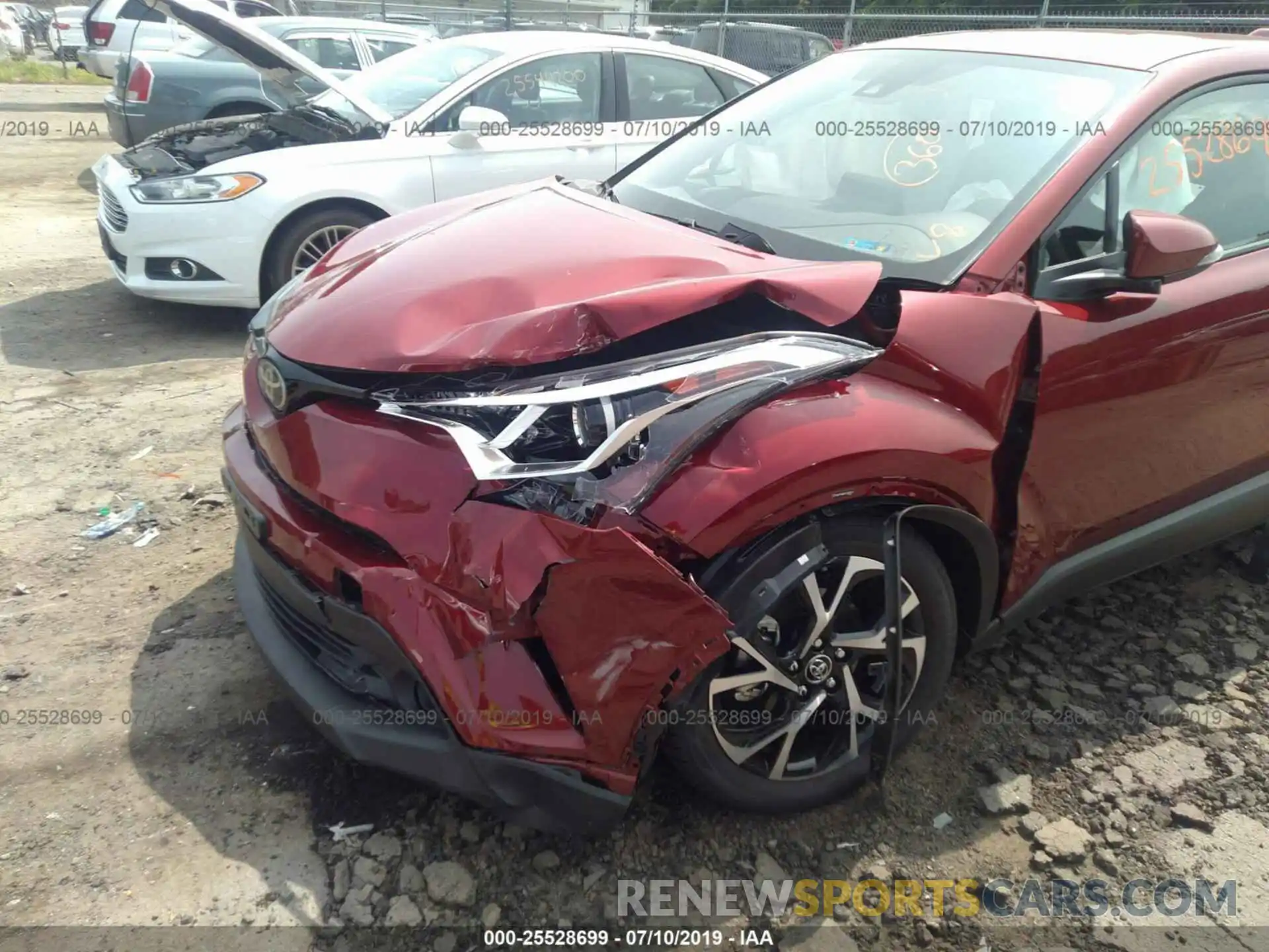 6 Photograph of a damaged car NMTKHMBXXKR088136 TOYOTA C-HR 2019