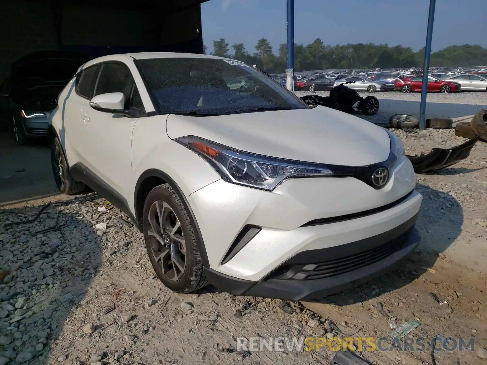 1 Photograph of a damaged car NMTKHMBXXKR089092 TOYOTA C-HR 2019