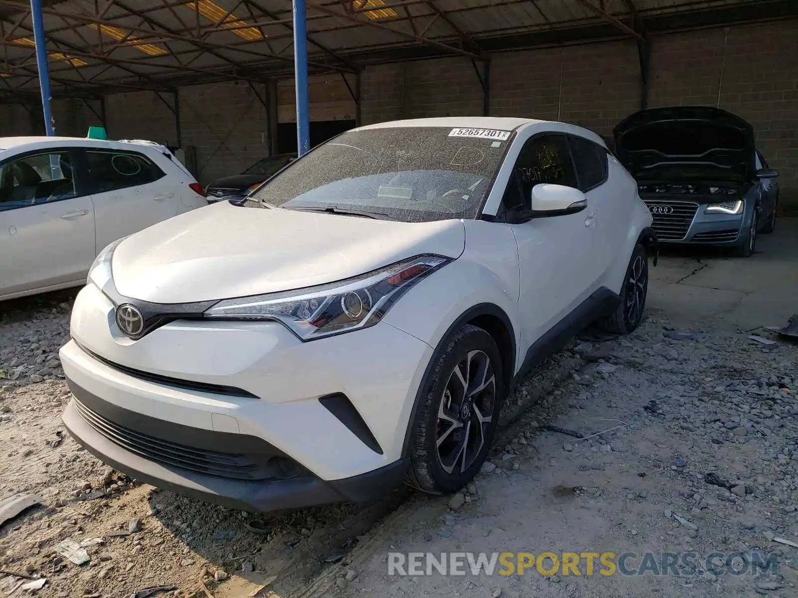 2 Фотография поврежденного автомобиля NMTKHMBXXKR089092 TOYOTA C-HR 2019