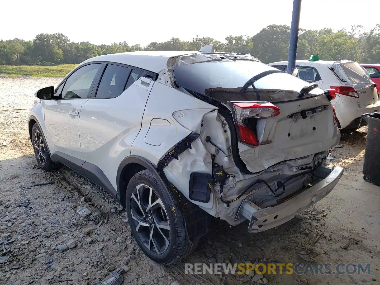 3 Photograph of a damaged car NMTKHMBXXKR089092 TOYOTA C-HR 2019