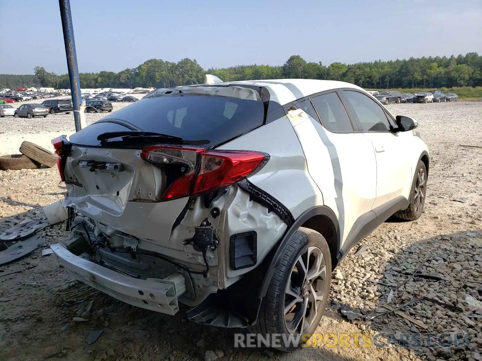 4 Photograph of a damaged car NMTKHMBXXKR089092 TOYOTA C-HR 2019