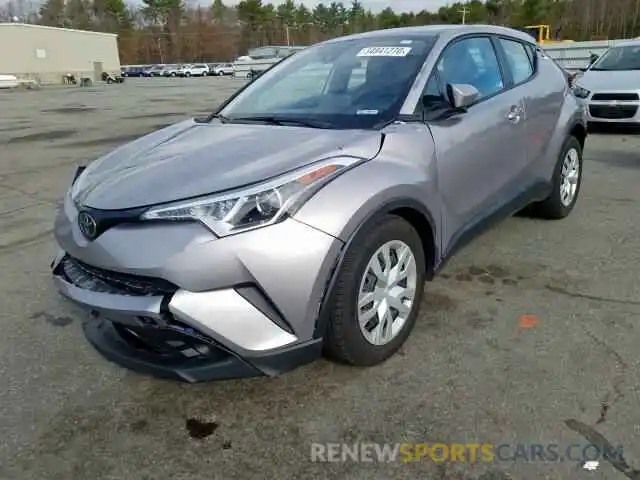 2 Photograph of a damaged car NMTKHMBXXKR089173 TOYOTA C-HR 2019