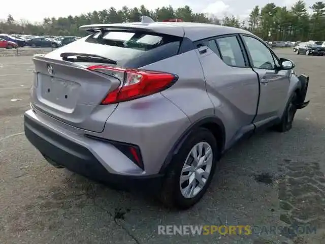 4 Photograph of a damaged car NMTKHMBXXKR089173 TOYOTA C-HR 2019