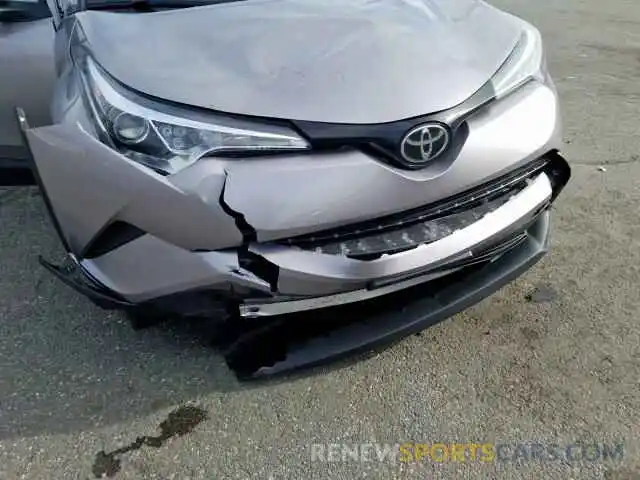 9 Photograph of a damaged car NMTKHMBXXKR089173 TOYOTA C-HR 2019