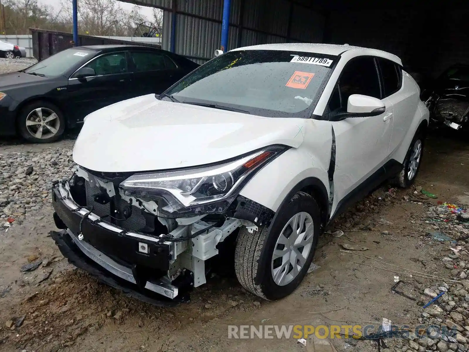 2 Photograph of a damaged car NMTKHMBXXKR090744 TOYOTA C-HR 2019