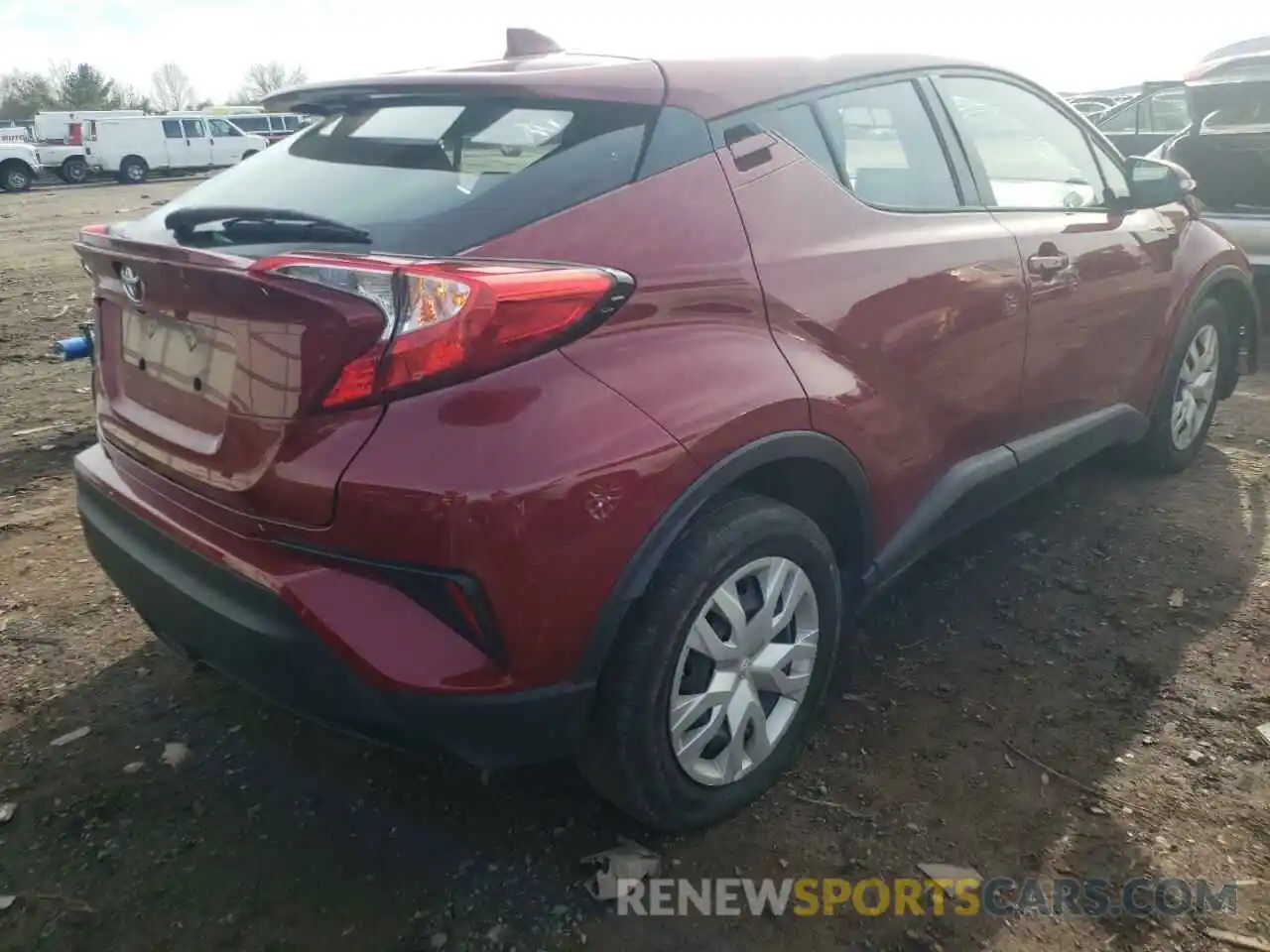 4 Photograph of a damaged car NMTKHMBXXKR092221 TOYOTA C-HR 2019