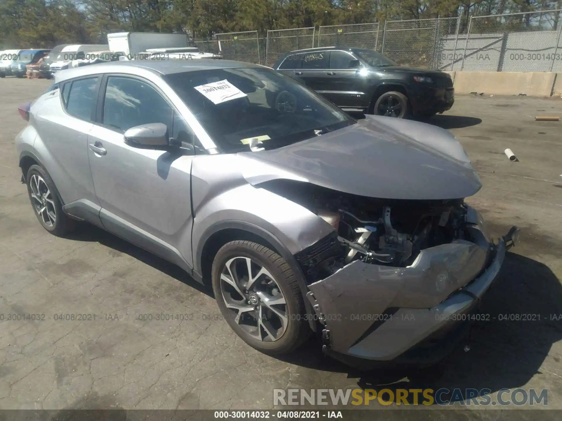 1 Photograph of a damaged car NMTKHMBXXKR093899 TOYOTA C-HR 2019