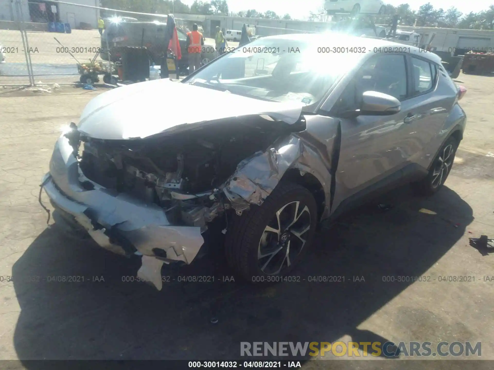 2 Photograph of a damaged car NMTKHMBXXKR093899 TOYOTA C-HR 2019