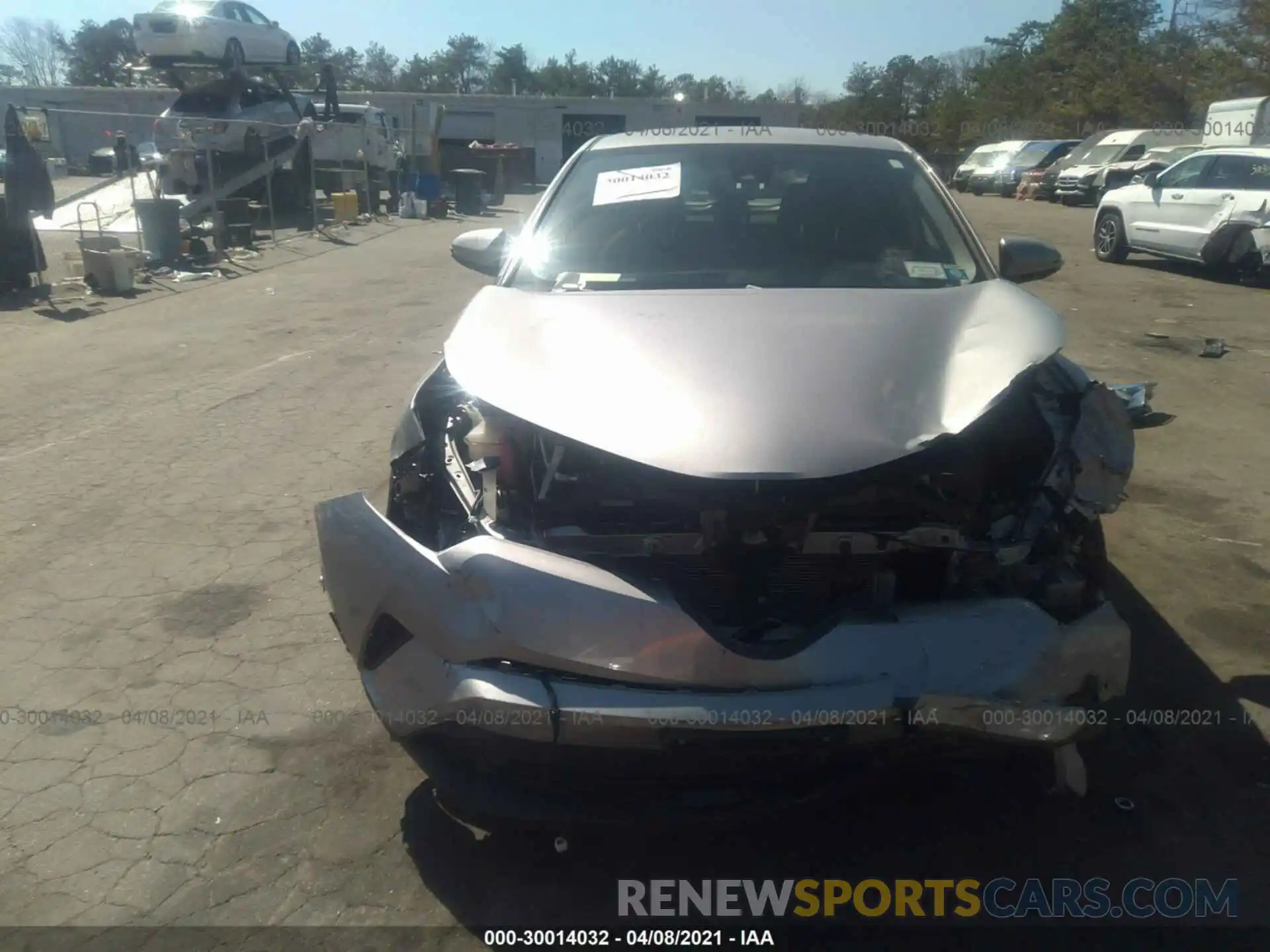 6 Photograph of a damaged car NMTKHMBXXKR093899 TOYOTA C-HR 2019