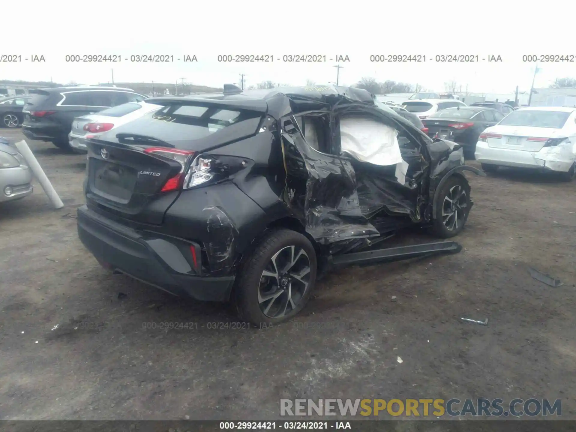 4 Фотография поврежденного автомобиля NMTKHMBXXKR094177 TOYOTA C-HR 2019