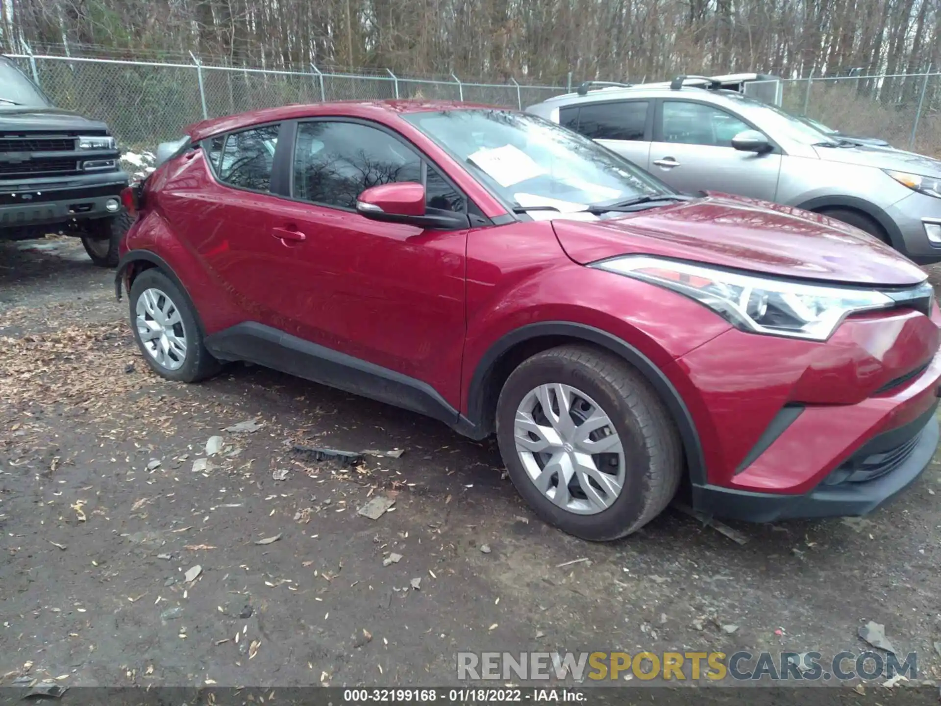 1 Photograph of a damaged car NMTKHMBXXKR094499 TOYOTA C-HR 2019