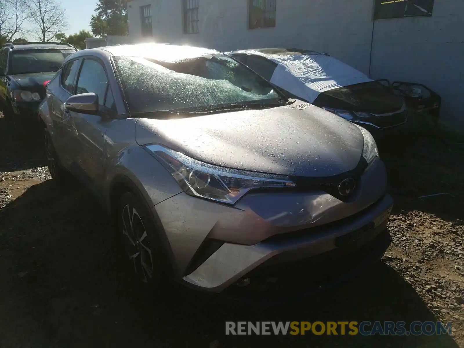 1 Photograph of a damaged car NMTKHMBXXKR095555 TOYOTA C-HR 2019