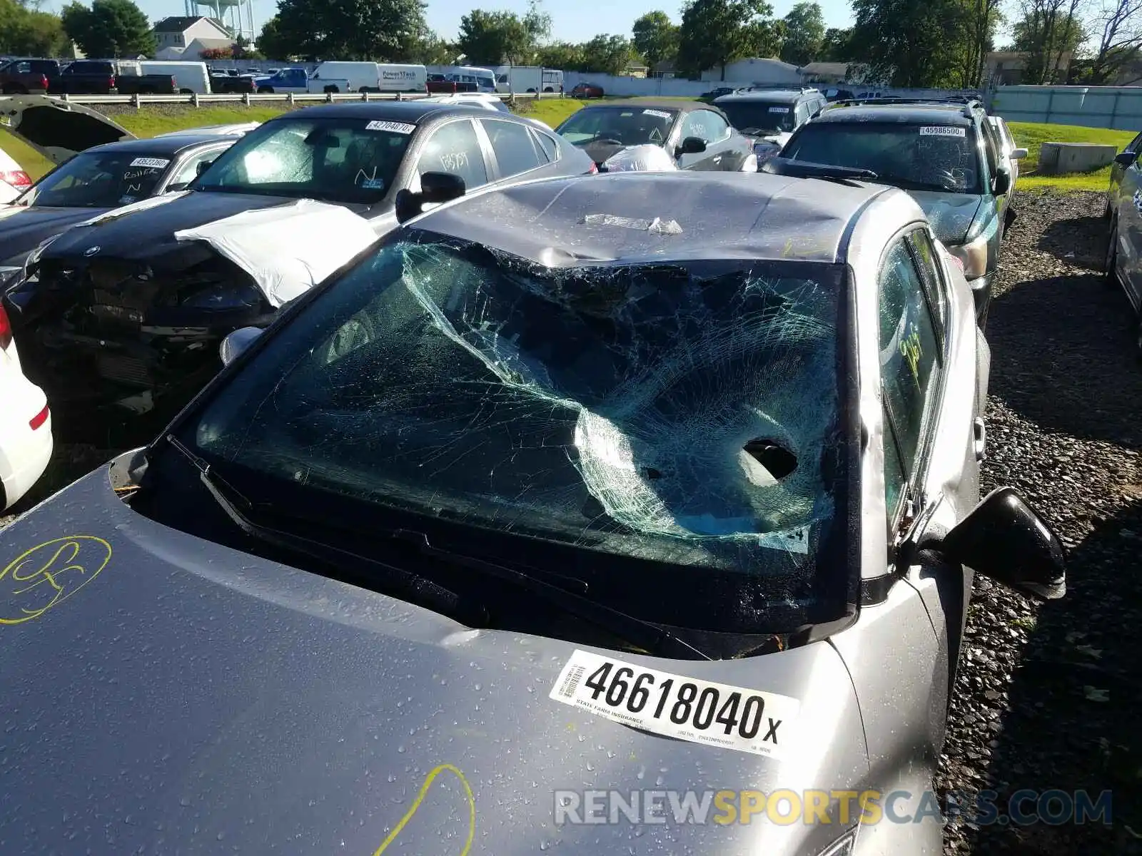 9 Photograph of a damaged car NMTKHMBXXKR095555 TOYOTA C-HR 2019