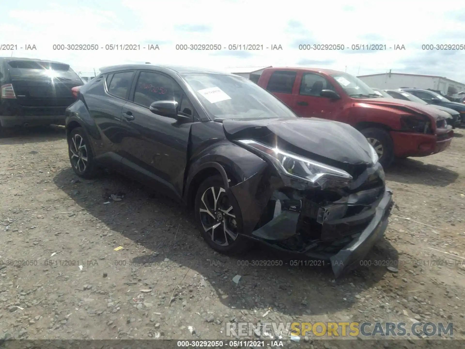 1 Фотография поврежденного автомобиля NMTKHMBXXKR095622 TOYOTA C-HR 2019