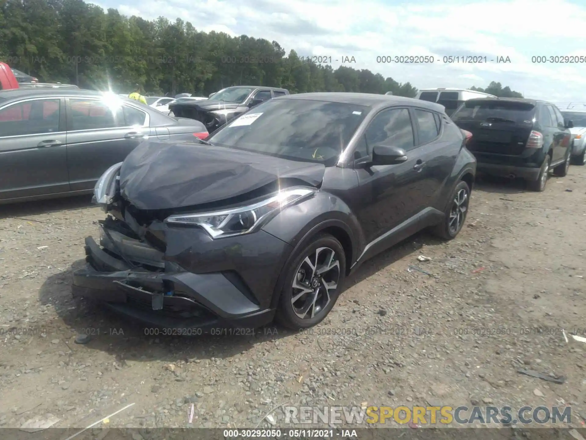 2 Фотография поврежденного автомобиля NMTKHMBXXKR095622 TOYOTA C-HR 2019