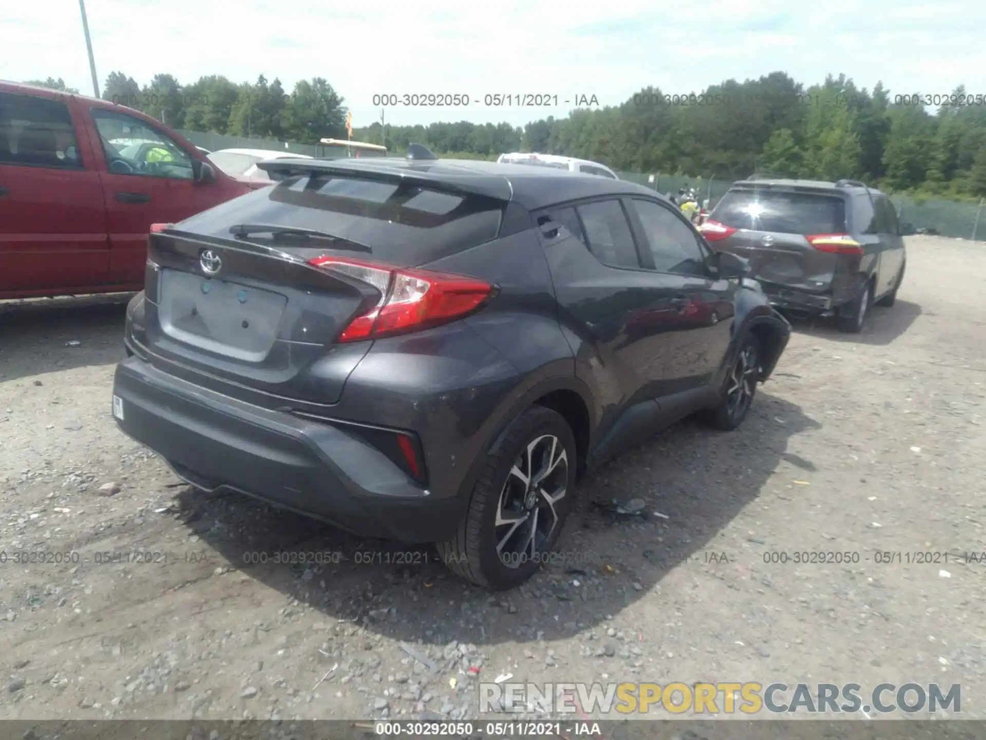 4 Photograph of a damaged car NMTKHMBXXKR095622 TOYOTA C-HR 2019