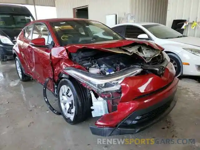 1 Photograph of a damaged car NMTKHMBXXKR096446 TOYOTA C-HR 2019