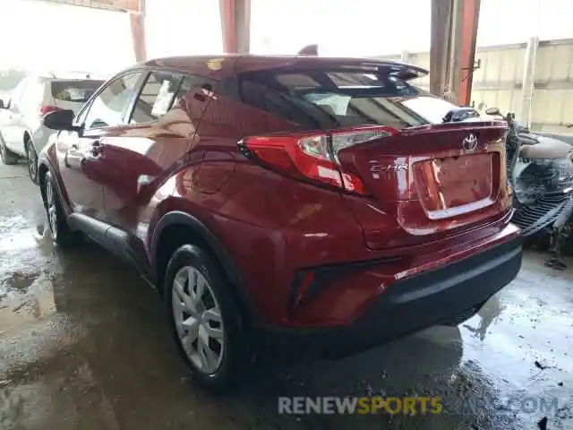 3 Photograph of a damaged car NMTKHMBXXKR096446 TOYOTA C-HR 2019