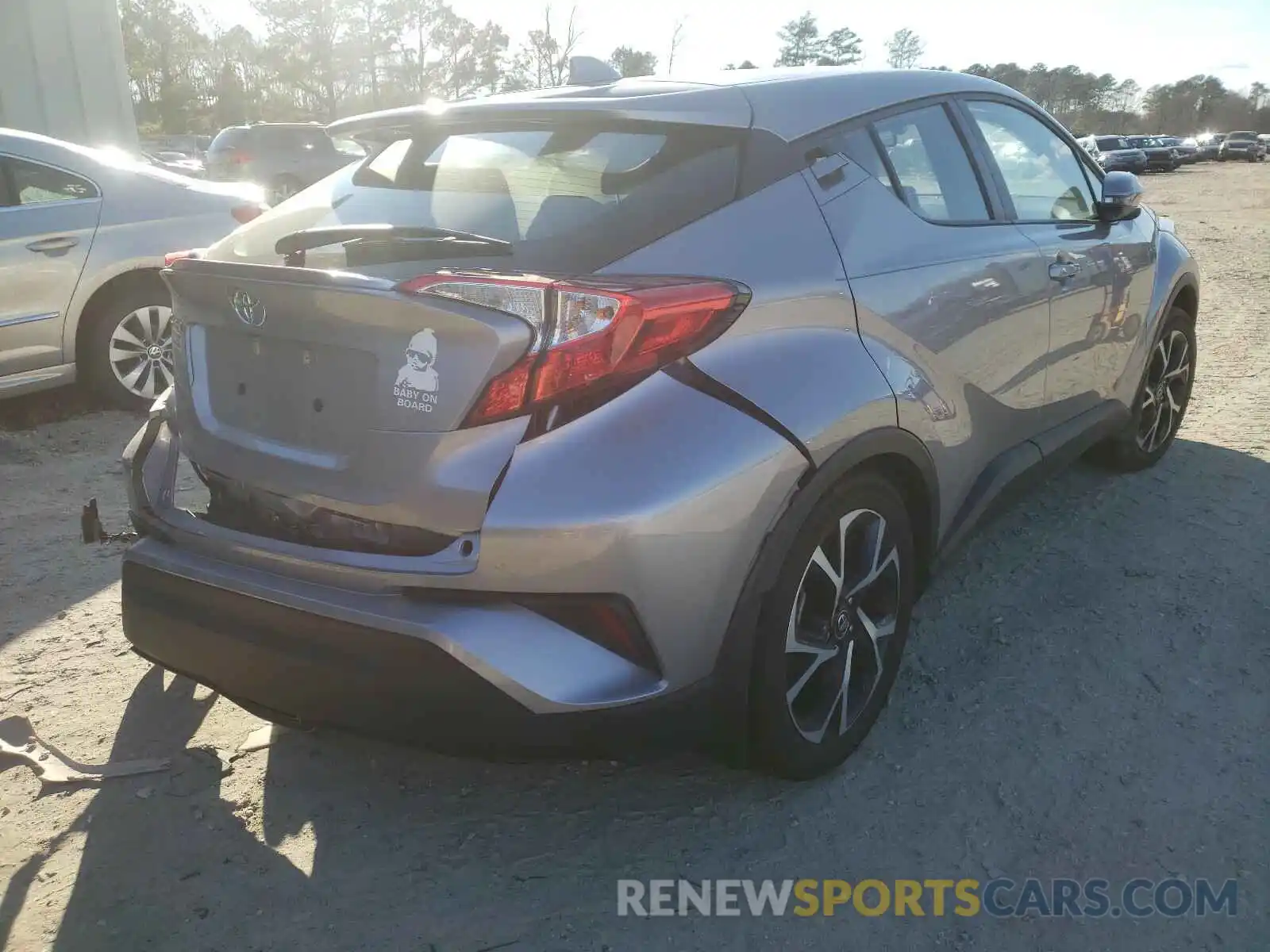 4 Photograph of a damaged car NMTKHMBXXKR097130 TOYOTA C-HR 2019
