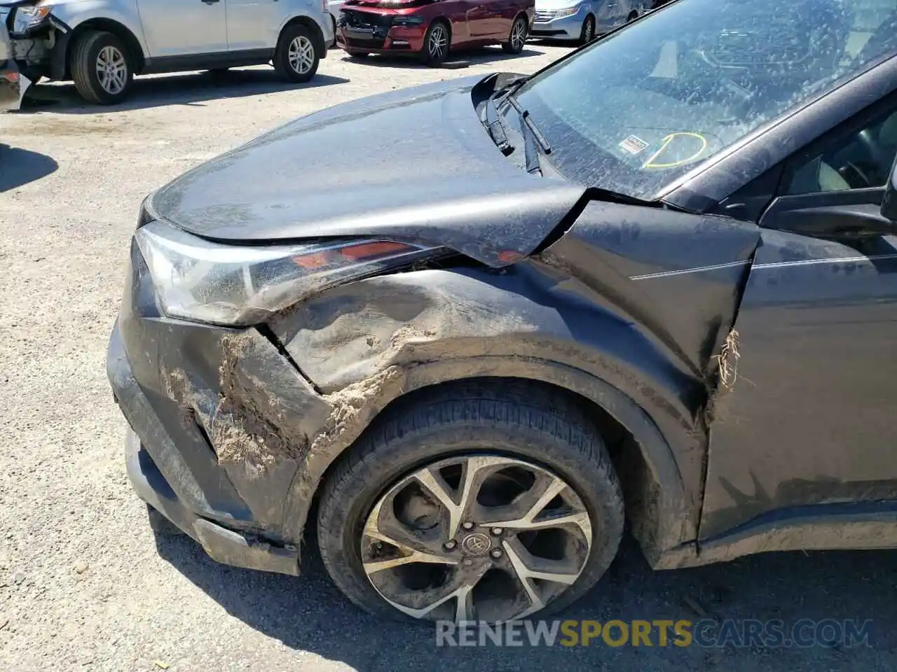 9 Photograph of a damaged car NMTKHMBXXKR097693 TOYOTA C-HR 2019