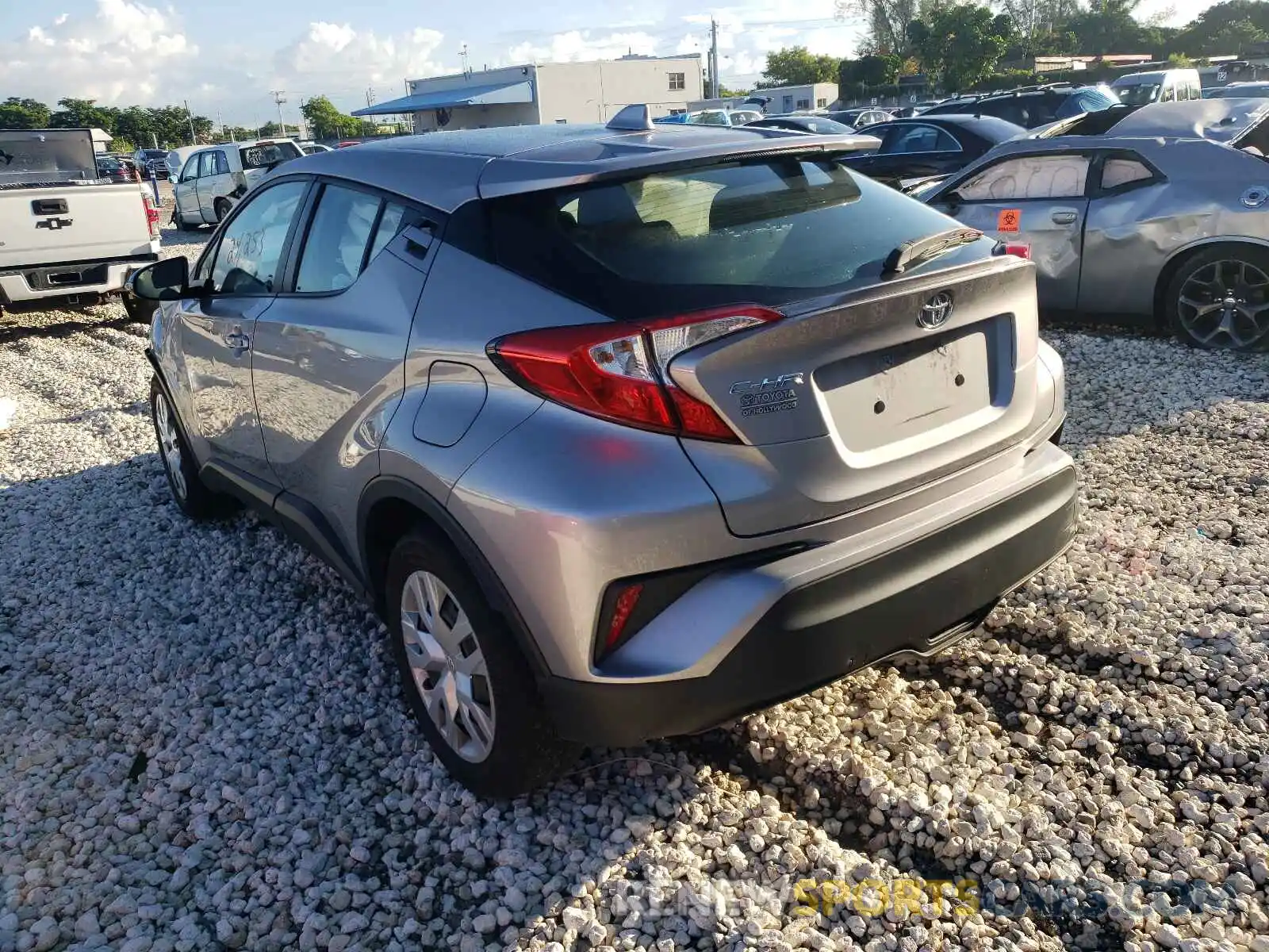 3 Photograph of a damaged car NMTKHMBXXKR098309 TOYOTA C-HR 2019